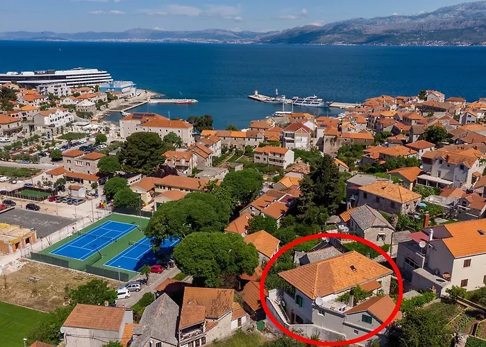 With Parking Space Postira, Brac - 19107 아파트 *